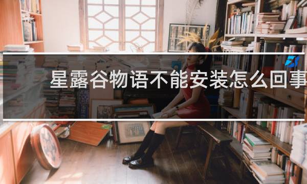 星露谷物语不能安装怎么回事
