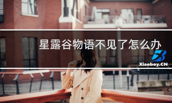 星露谷物语不见了怎么办