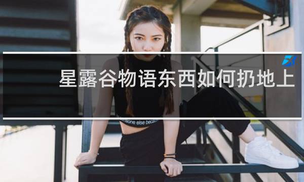 星露谷物语东西如何扔地上