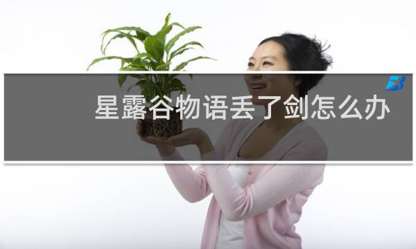 星露谷物语丢了剑怎么办