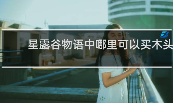 星露谷物语中哪里可以买木头