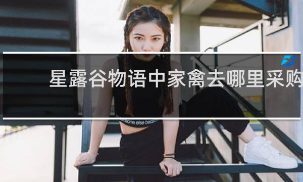 星露谷物语中家禽去哪里采购