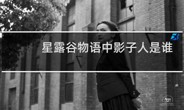 星露谷物语中影子人是谁