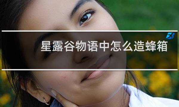 星露谷物语中怎么造蜂箱