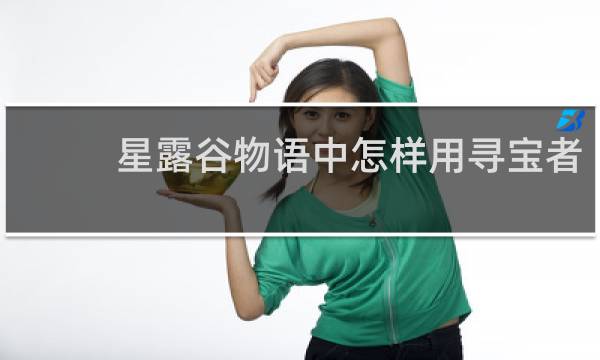 星露谷物语中怎样用寻宝者