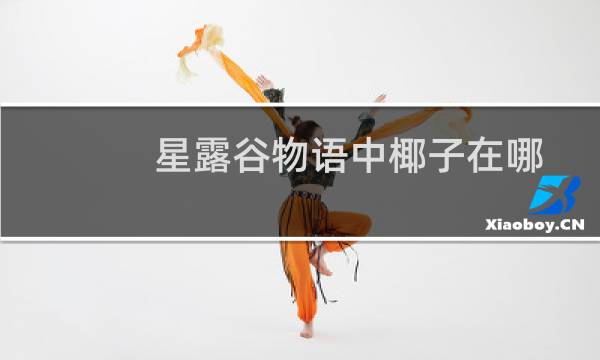 星露谷物语中椰子在哪