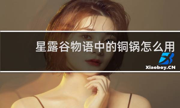 星露谷物语中的铜锅怎么用