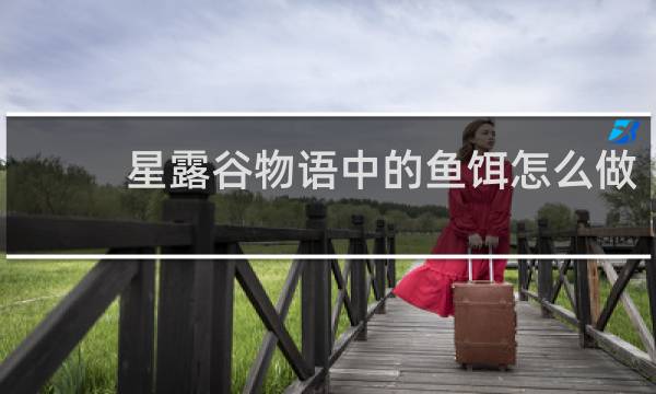 星露谷物语中的鱼饵怎么做