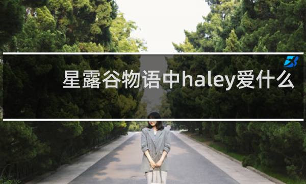 星露谷物语中haley爱什么