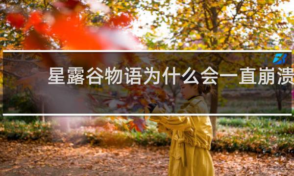 星露谷物语为什么会一直崩溃