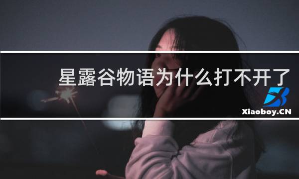 星露谷物语为什么打不开了
