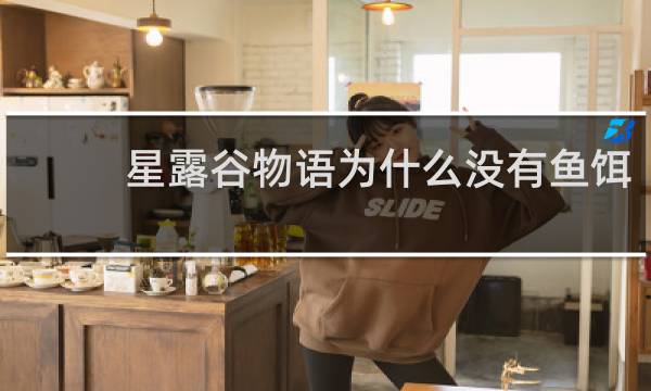 星露谷物语为什么没有鱼饵