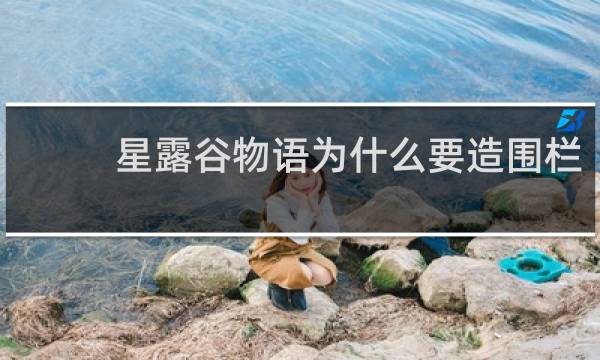 星露谷物语为什么要造围栏