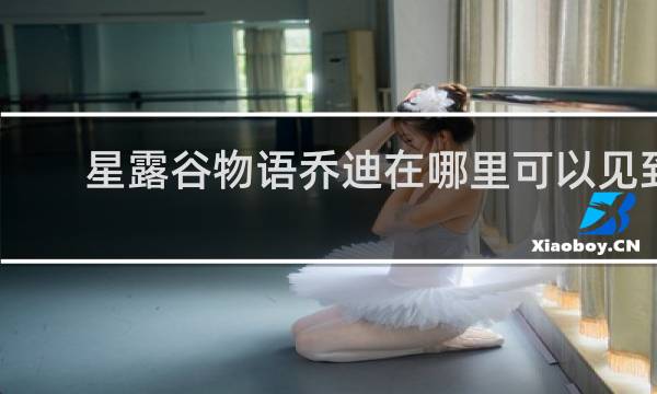 星露谷物语乔迪在哪里可以见到