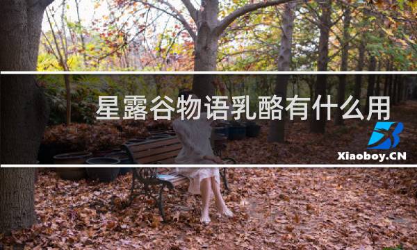 星露谷物语乳酪有什么用