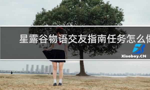 星露谷物语交友指南任务怎么做