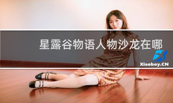 星露谷物语人物沙龙在哪