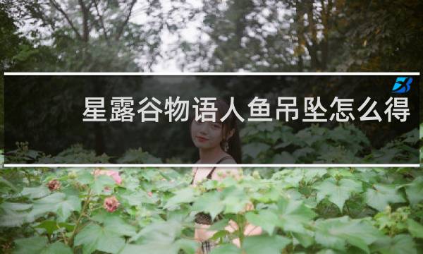 星露谷物语人鱼吊坠怎么得