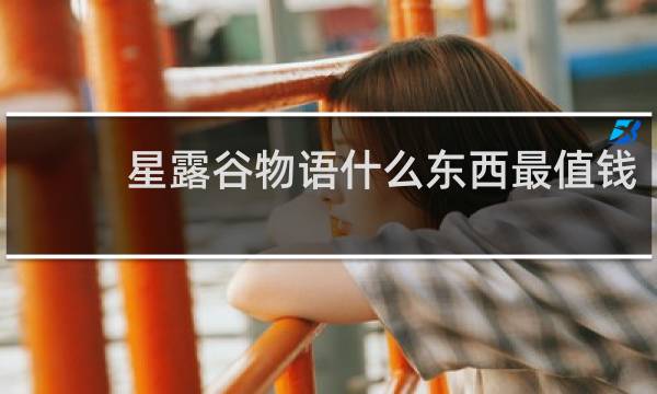 星露谷物语什么东西最值钱
