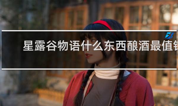 星露谷物语什么东西酿酒最值钱