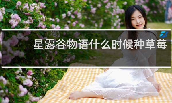 星露谷物语什么时候种草莓