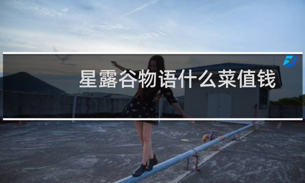 星露谷物语什么菜值钱