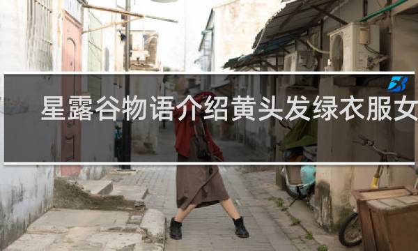 星露谷物语介绍黄头发绿衣服女孩