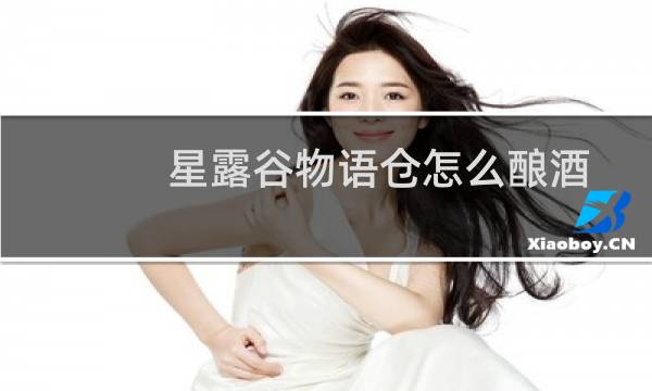 星露谷物语仓怎么酿酒