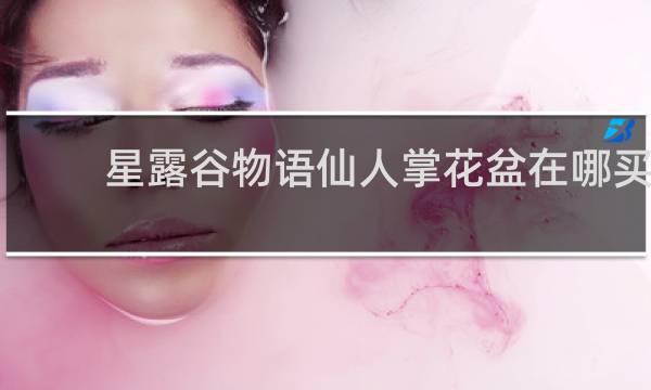 星露谷物语仙人掌花盆在哪买