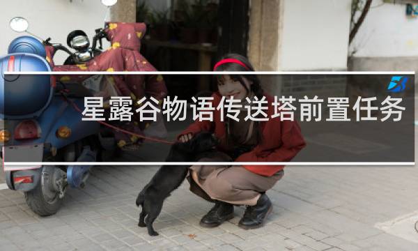 星露谷物语传送塔前置任务