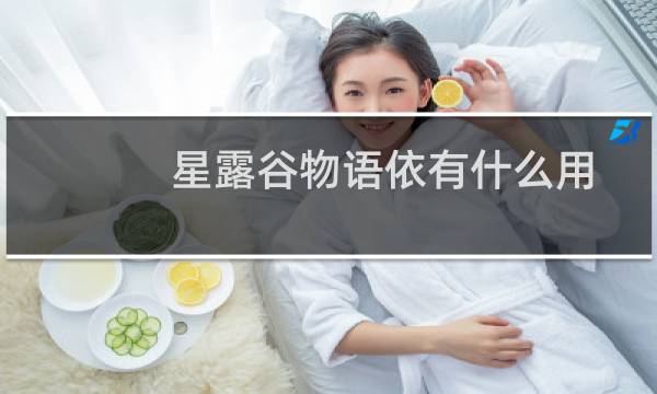 星露谷物语依有什么用