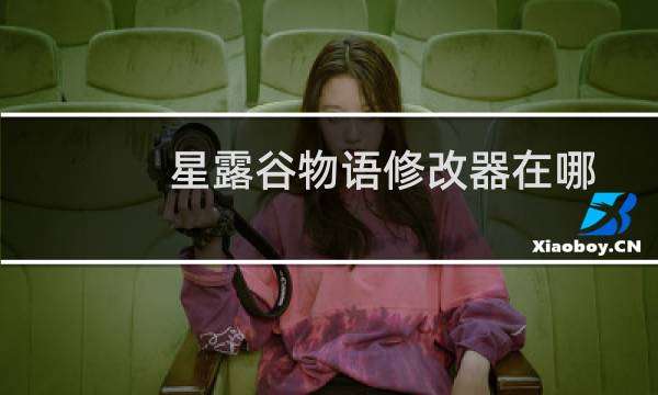 星露谷物语修改器在哪