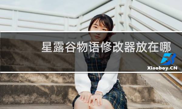 星露谷物语修改器放在哪