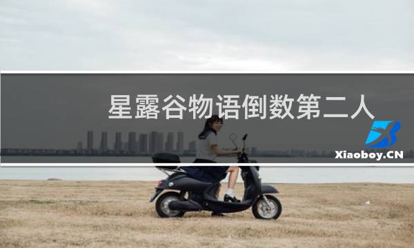 星露谷物语倒数第二人