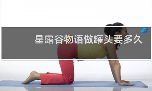 星露谷物语做罐头要多久