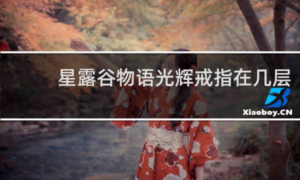 星露谷物语光辉戒指在几层