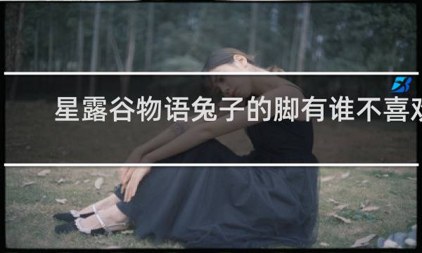 星露谷物语兔子的脚有谁不喜欢