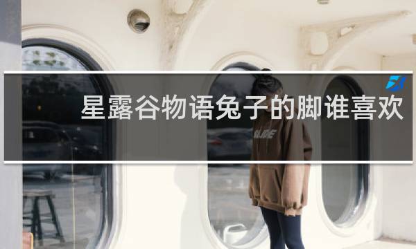 星露谷物语兔子的脚谁喜欢