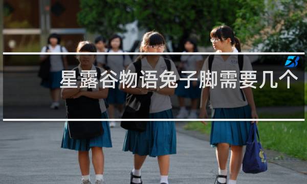 星露谷物语兔子脚需要几个