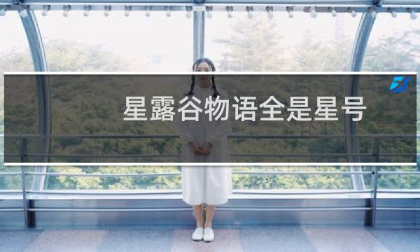 星露谷物语全是星号