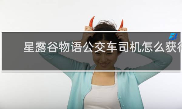 星露谷物语公交车司机怎么获得