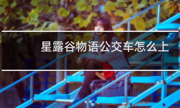 星露谷物语公交车怎么上