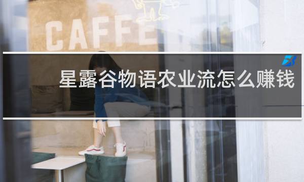 星露谷物语农业流怎么赚钱