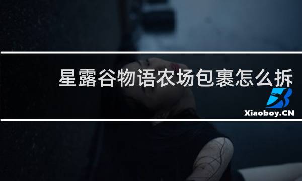 星露谷物语农场包裹怎么拆