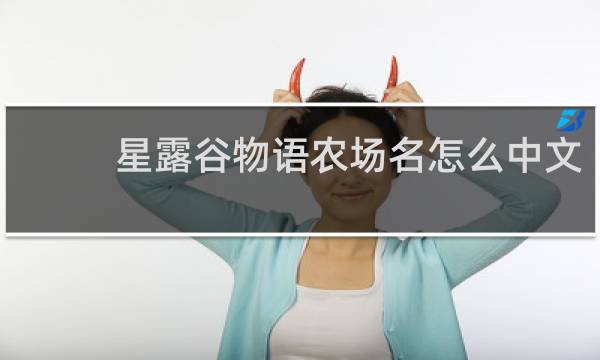 星露谷物语农场名怎么中文