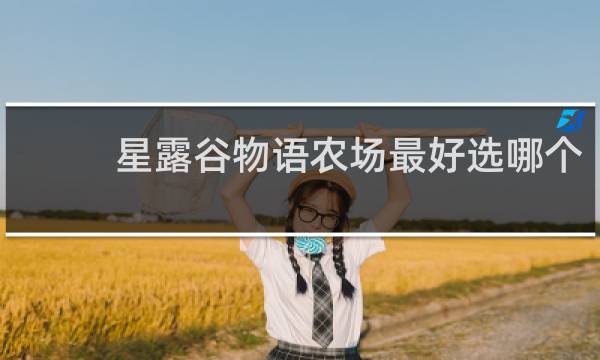 星露谷物语农场最好选哪个