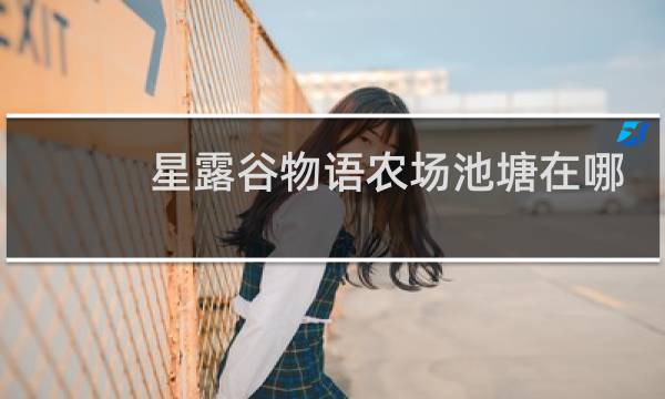 星露谷物语农场池塘在哪