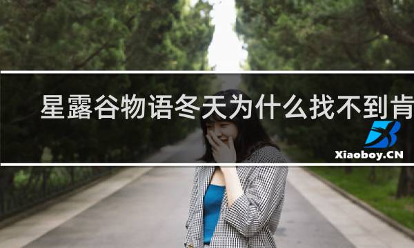 星露谷物语冬天为什么找不到肯特