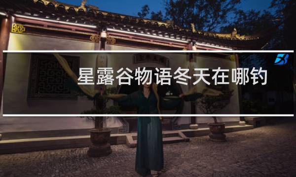 星露谷物语冬天在哪钓