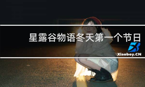 星露谷物语冬天第一个节日